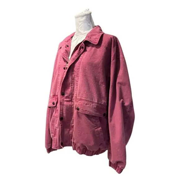 Vintage The North Face 90s Cotton Bomber Field Jacket Mens Sz Medium RN 61661